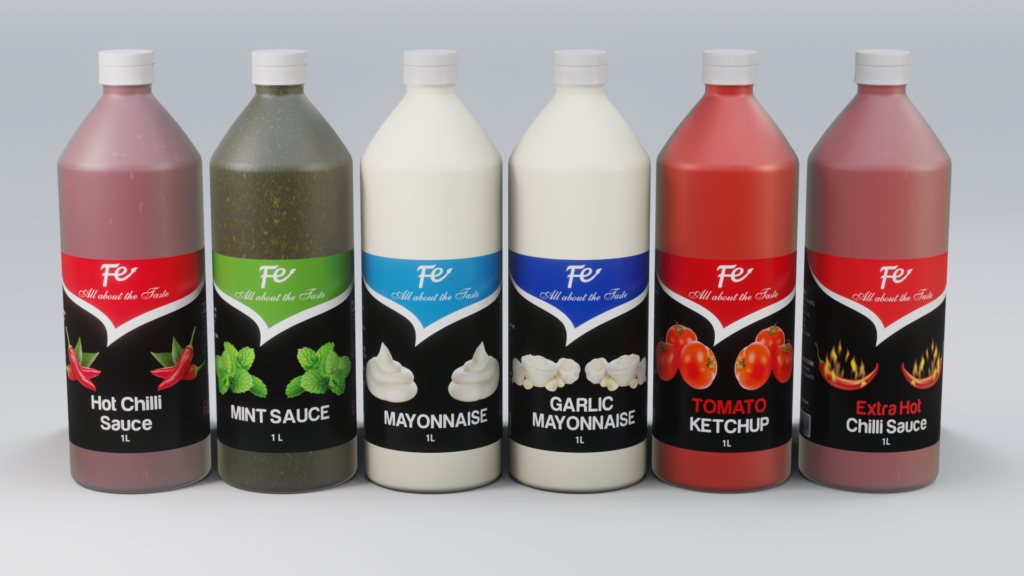 Fe Premium Sauces 1L Range